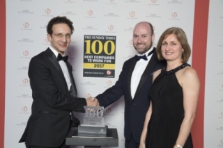 AAB celebrates 10 years as a Best Company with top accreditation and a place on The Sunday Times 100 Best Companies To Work For list