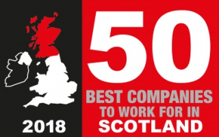 AAB are the 12th Best Company to Work for in Scotland!