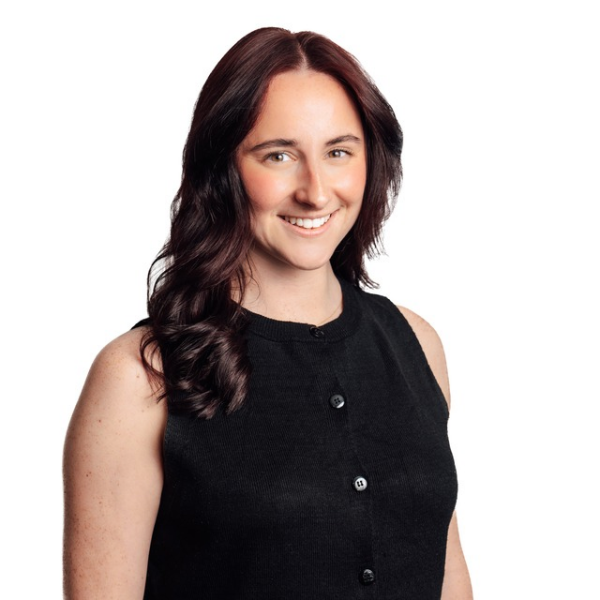 An image of Rebecca Morrison wearing a black top and smiling at the camera.