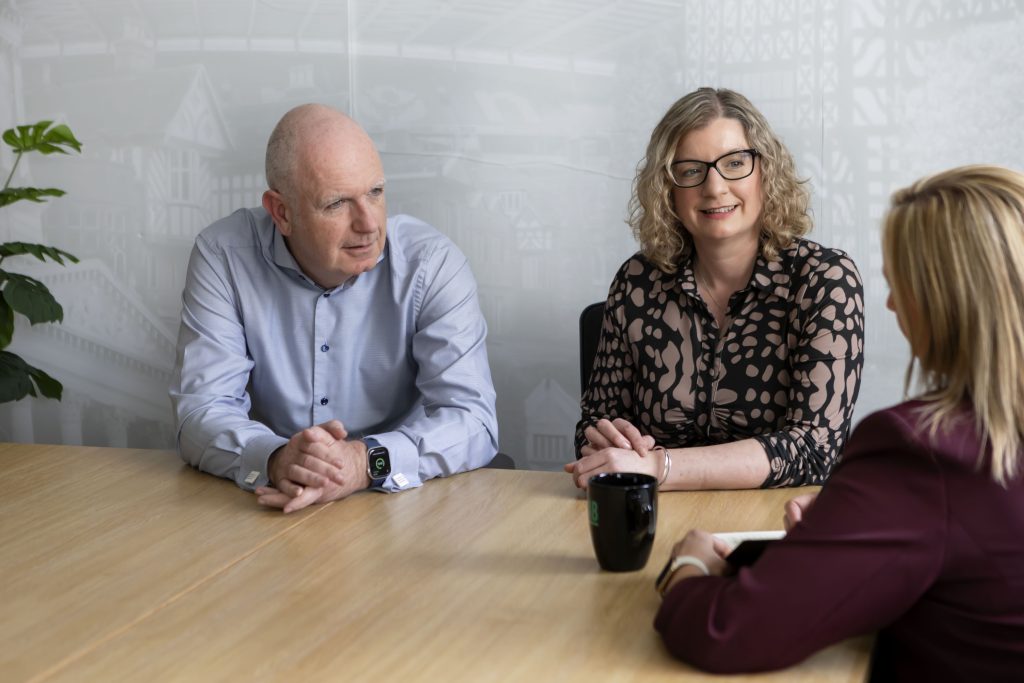 AAB Expands its English Footprint, image of Chris Harland, Emma Woods and Jo Waddicker