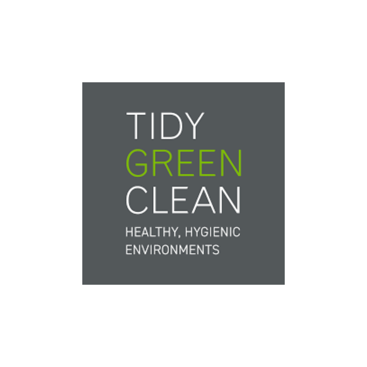 Tidy Green Clean logo