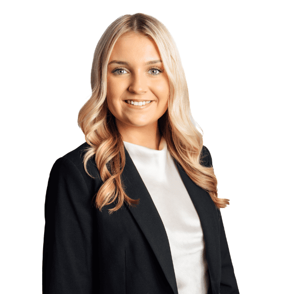 An image of Amy Stewart wearing a white top and black blazer.
