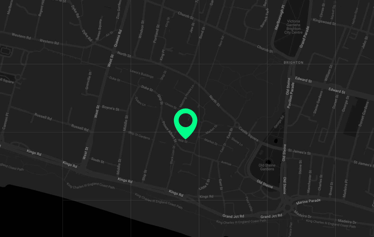 Brighton map