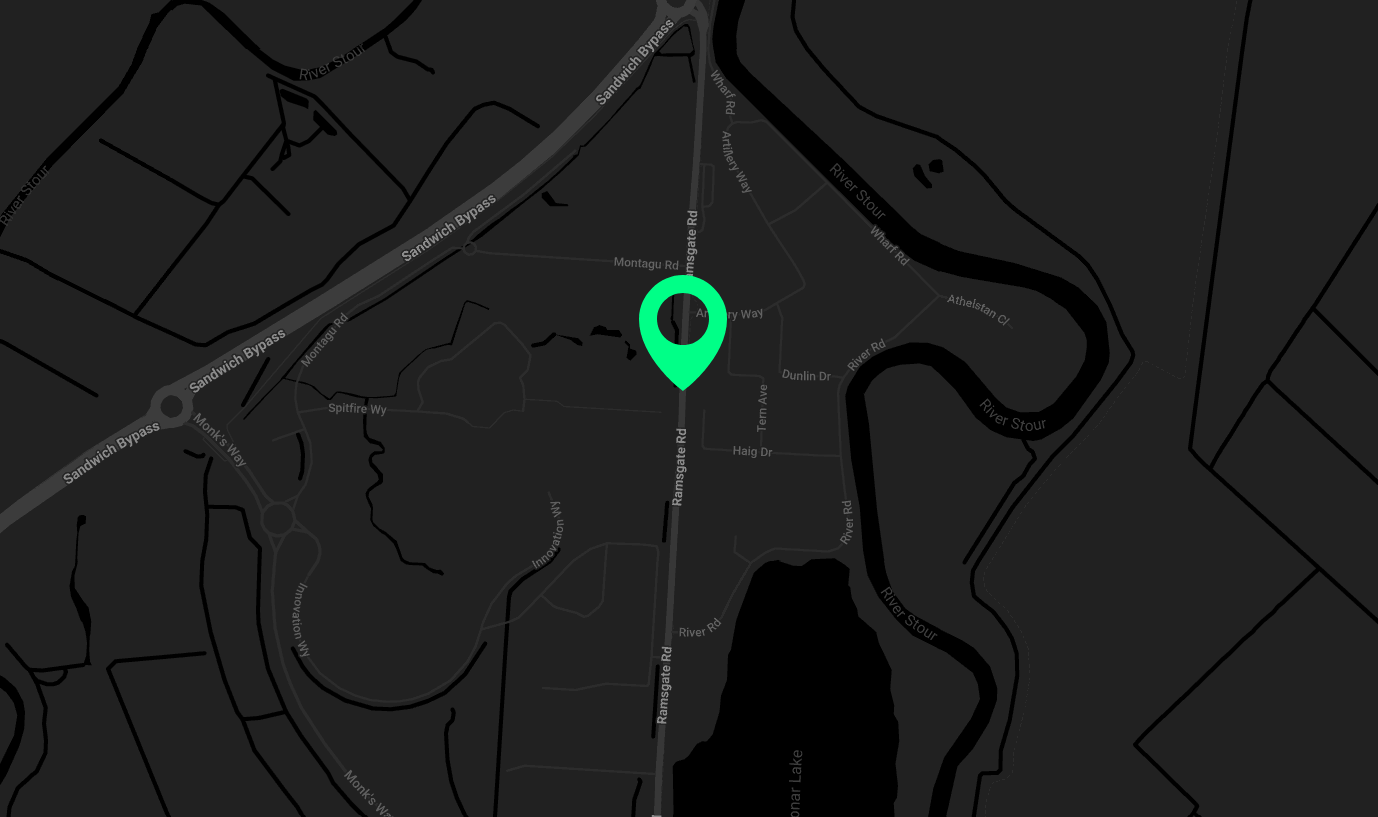 Sandwich map location