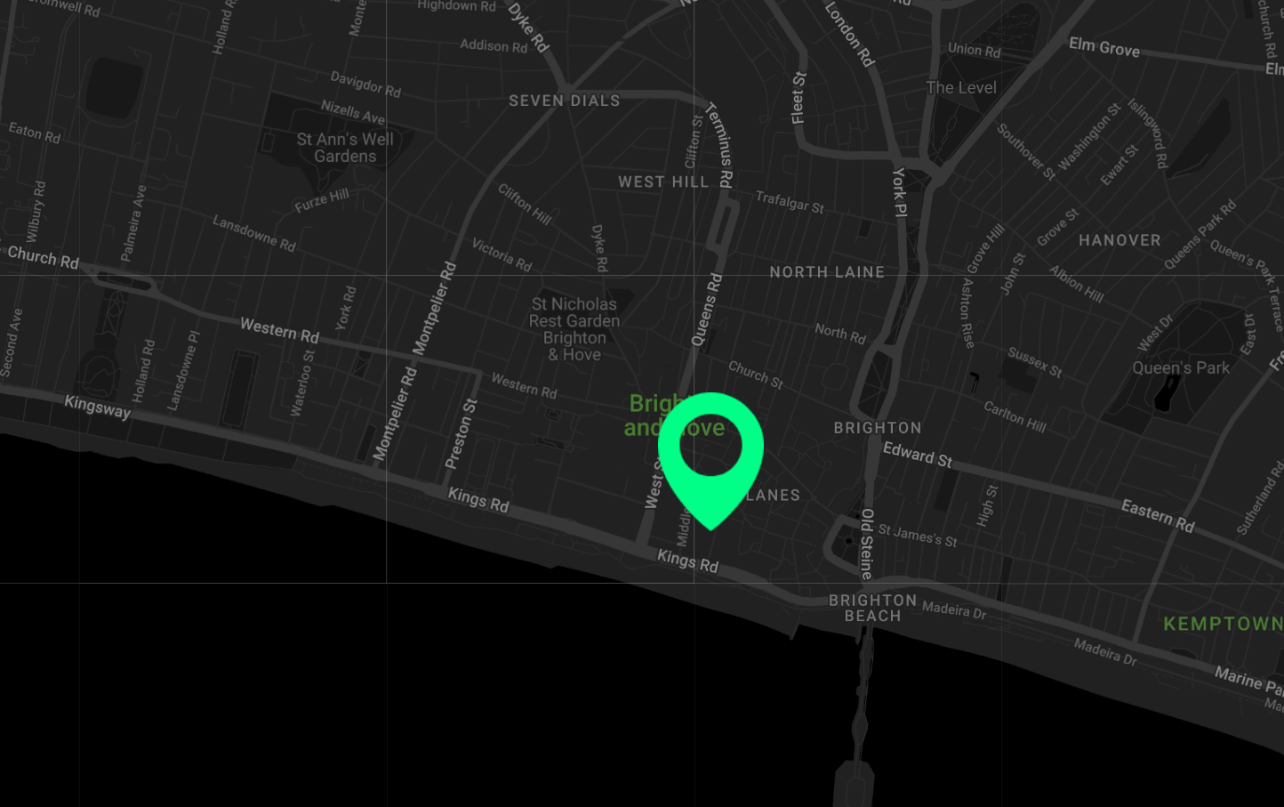 Brighton map