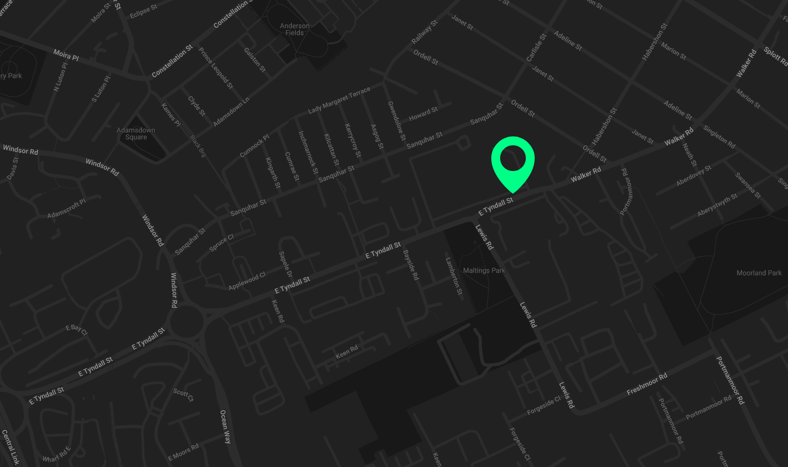 Cardiff map