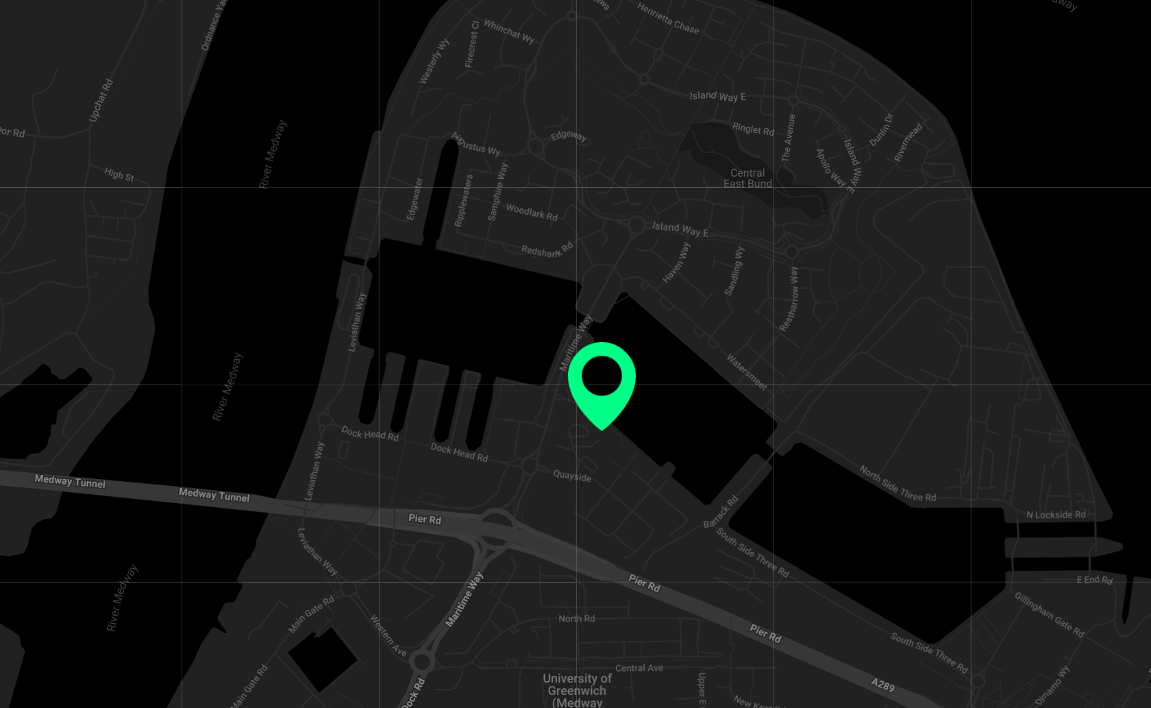 Chatham Medway map